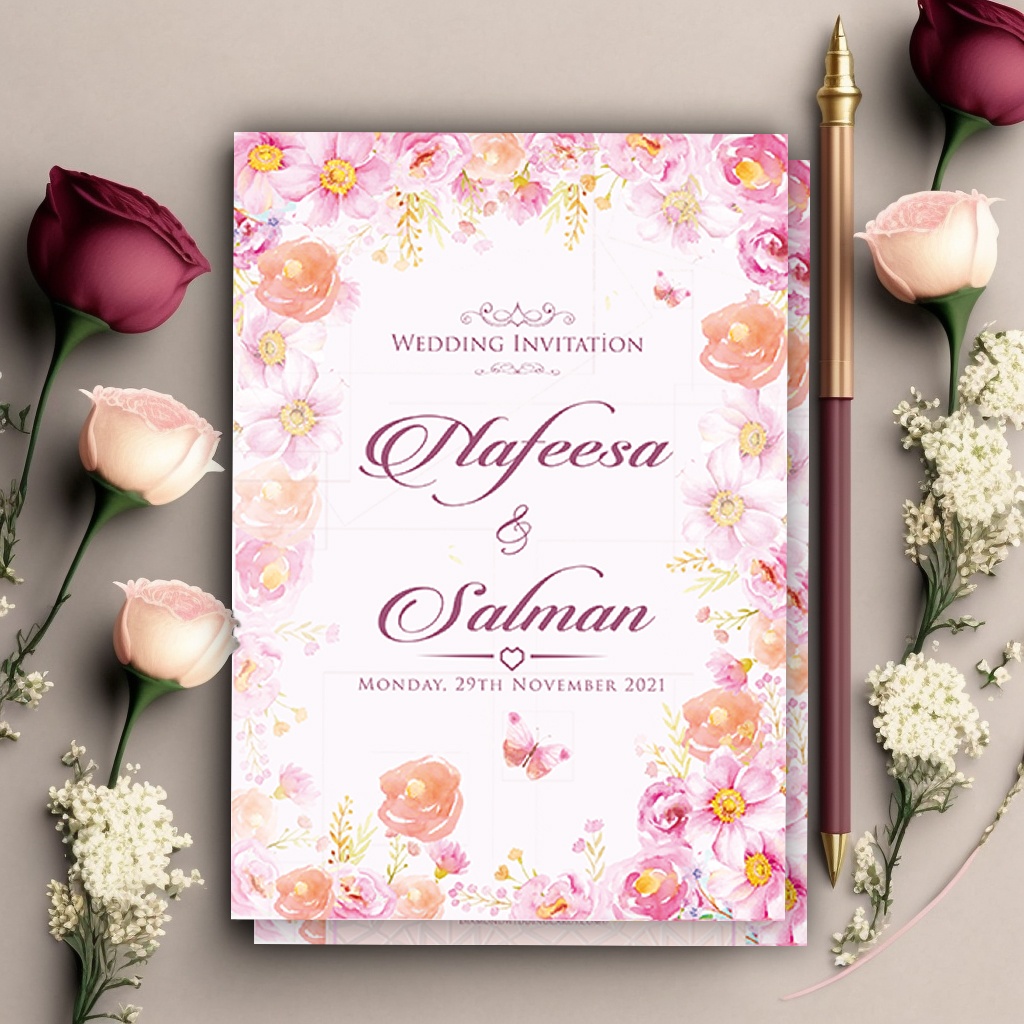 Wedding invitation cards sale samples